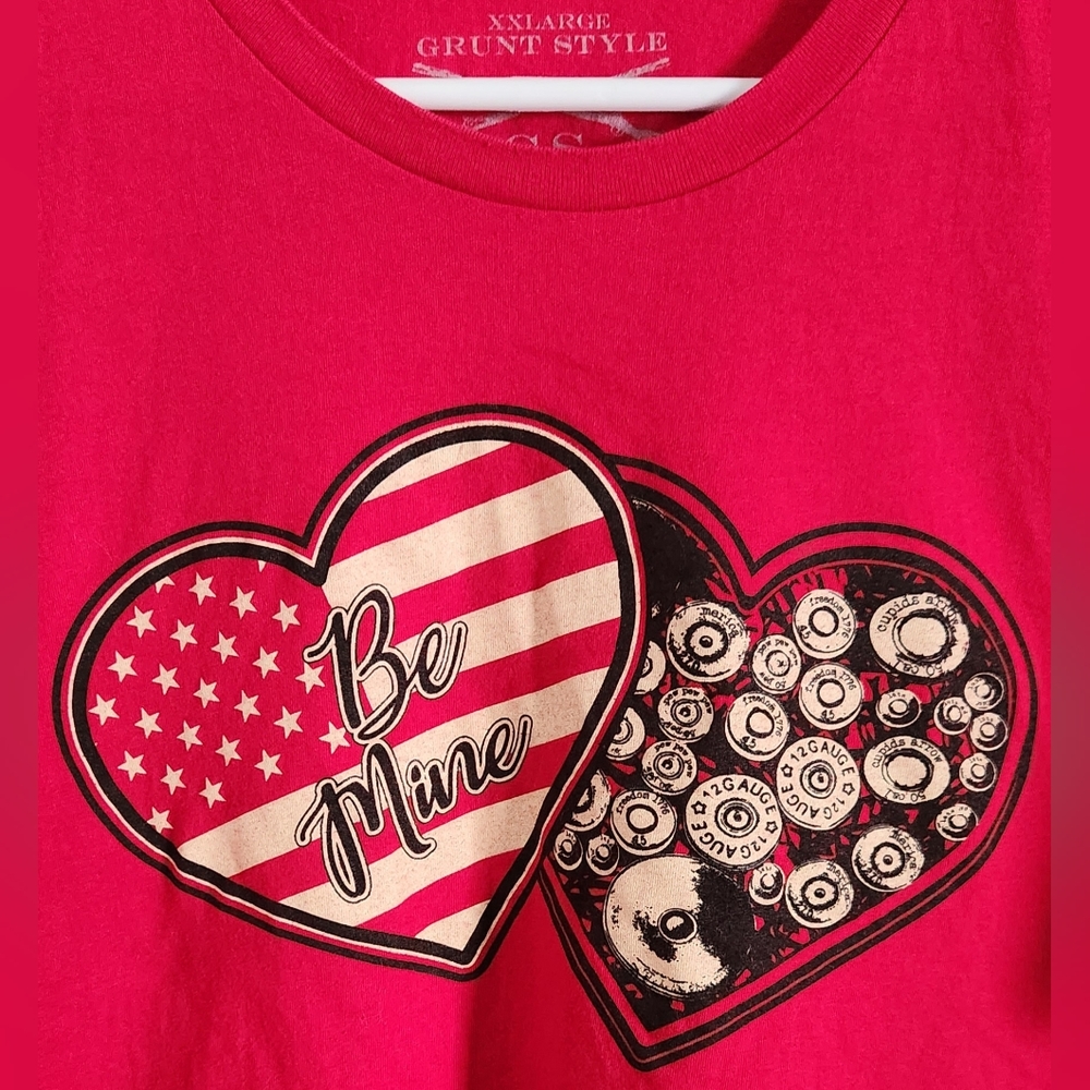 Men's Grunt Style "Be Mine" shirt. Size XXL.